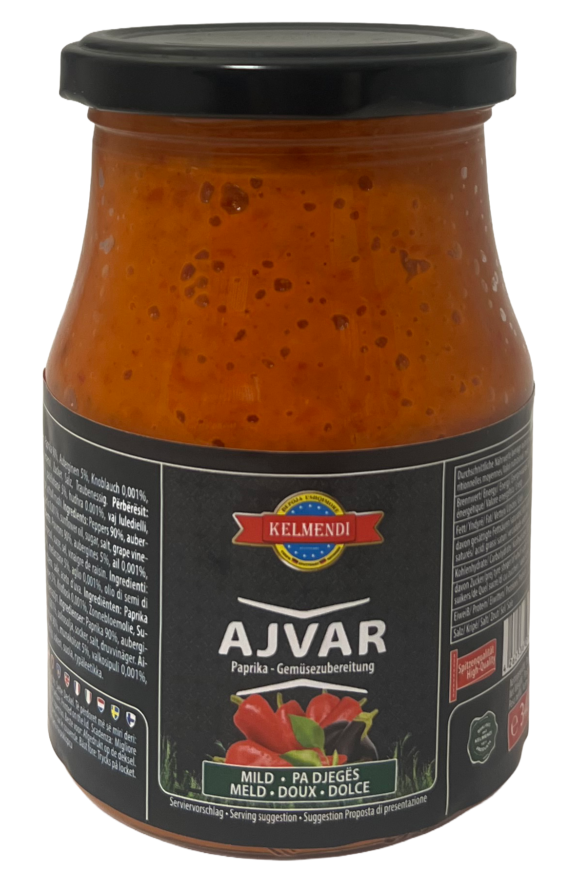 Ajvar Kelmendi Mild 350gr (1*12)
