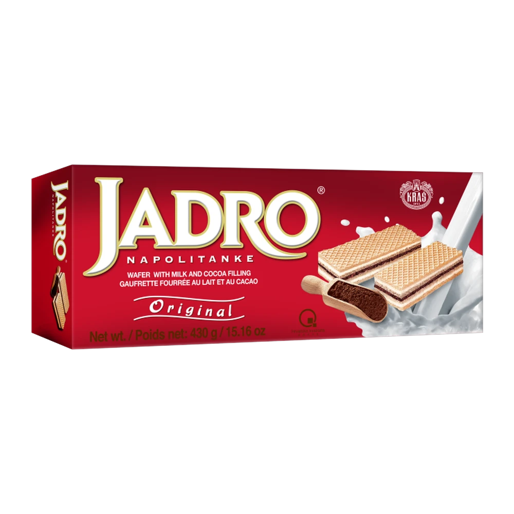 Jadro Waffel Orginal Rot 430gr (1*14)