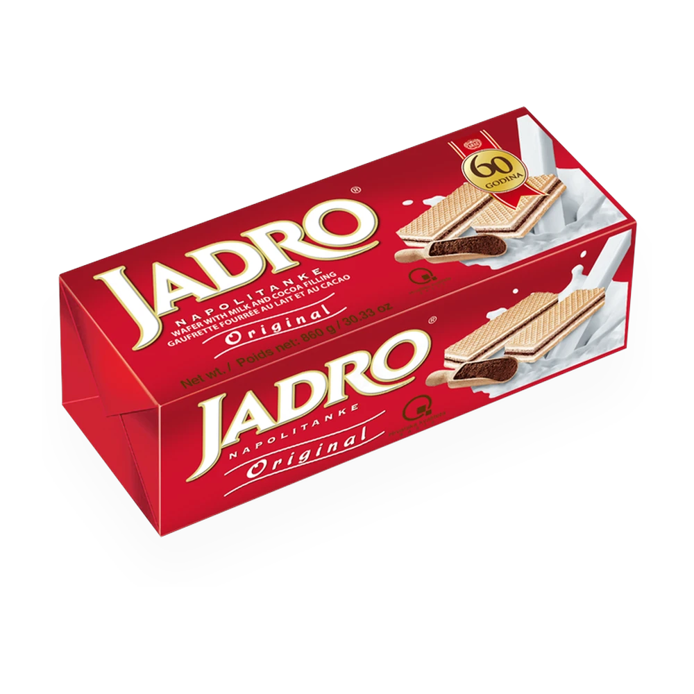 Jadro Napolitanke Kakao 860gr (1*6)