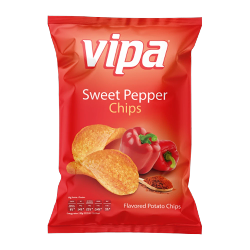 Vipa Chips Sweet Pepper 130gr (1*16)