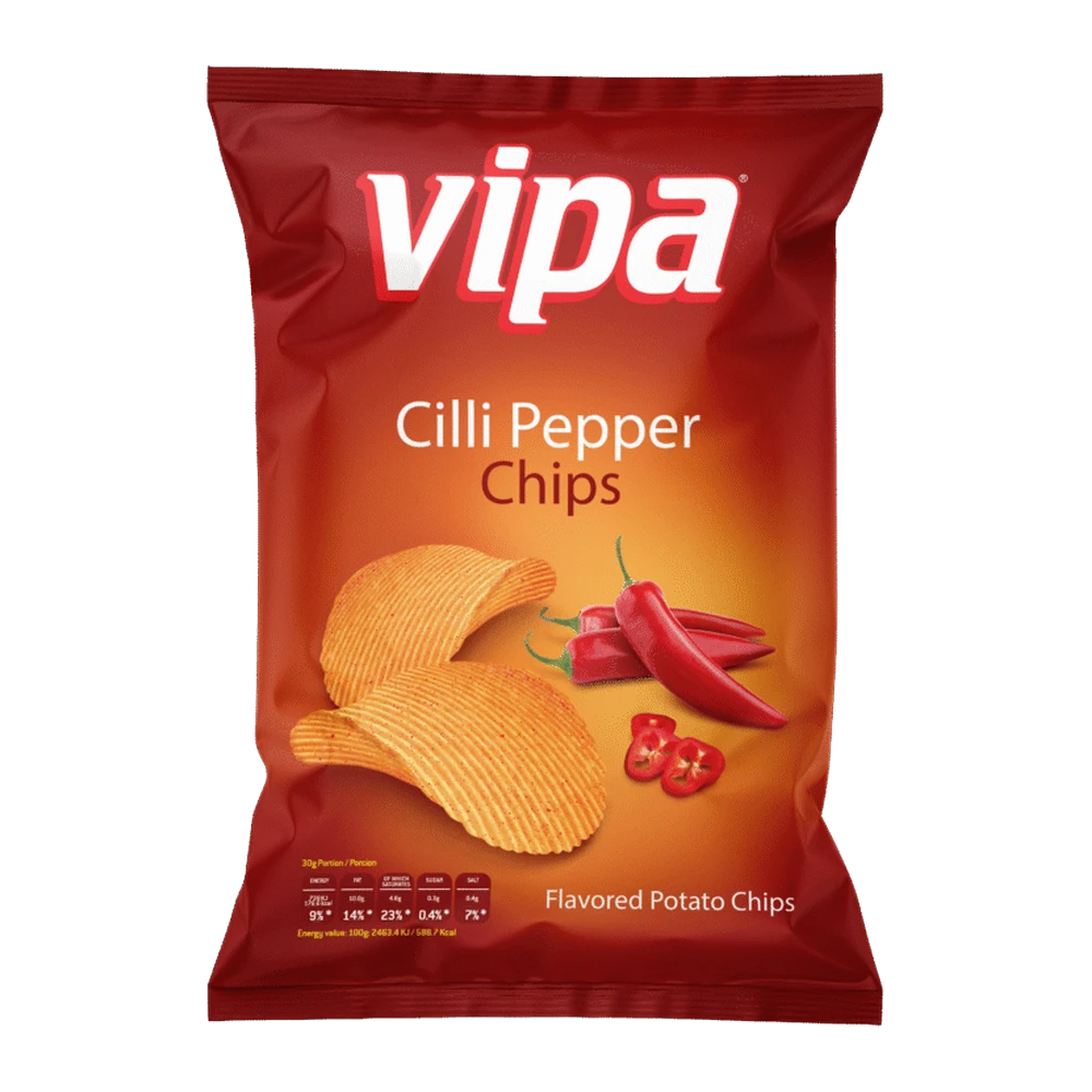 Vipa Chips Hot 130gr (1*16)