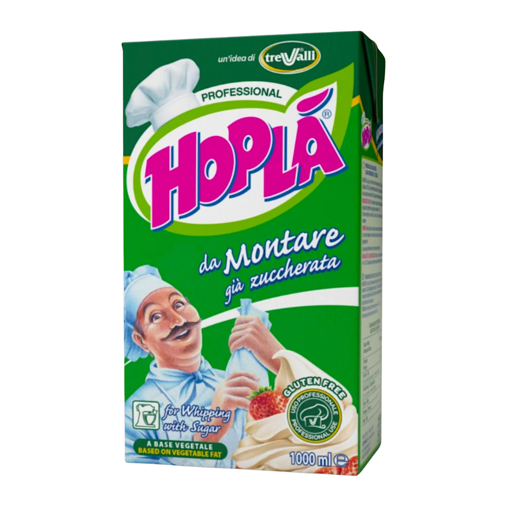 Hopla Sahne mit Zucker 1000 ml (1*12)