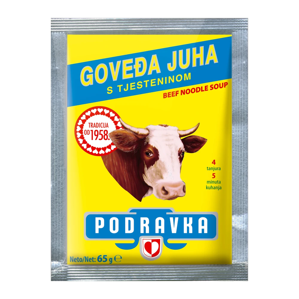 Podravka Rindesuppe 65gr (1*35)