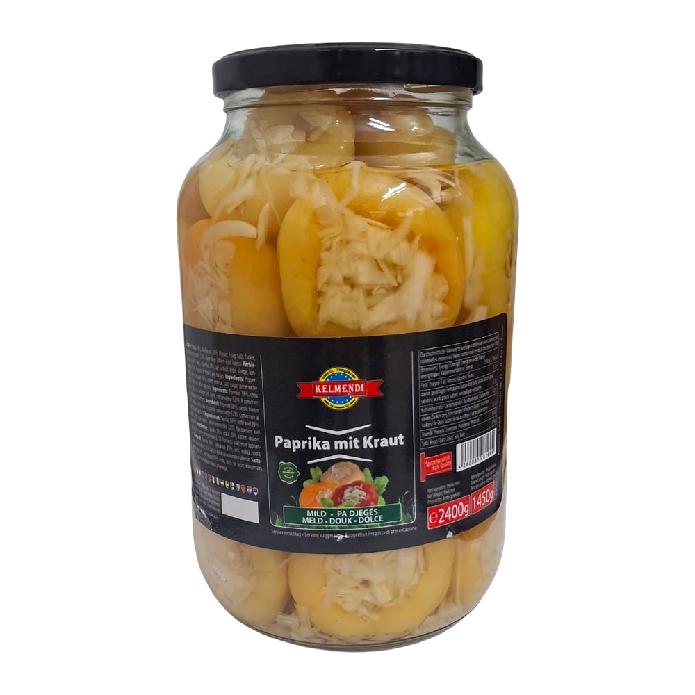 Paprika mit Kraut Gelb 2.3 Kg (1*6)
