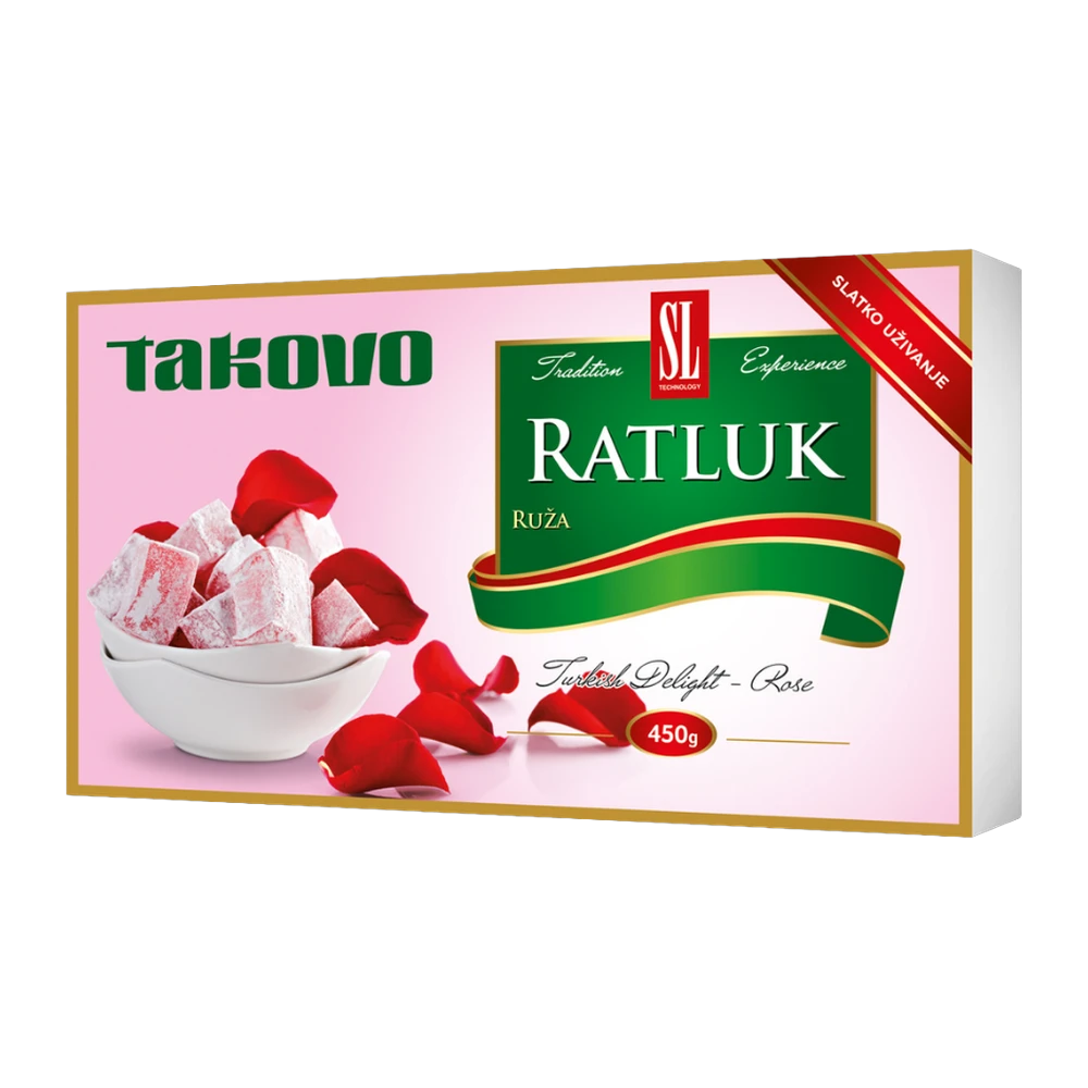 Lokum Rose Ratluk 450gr (1*12)