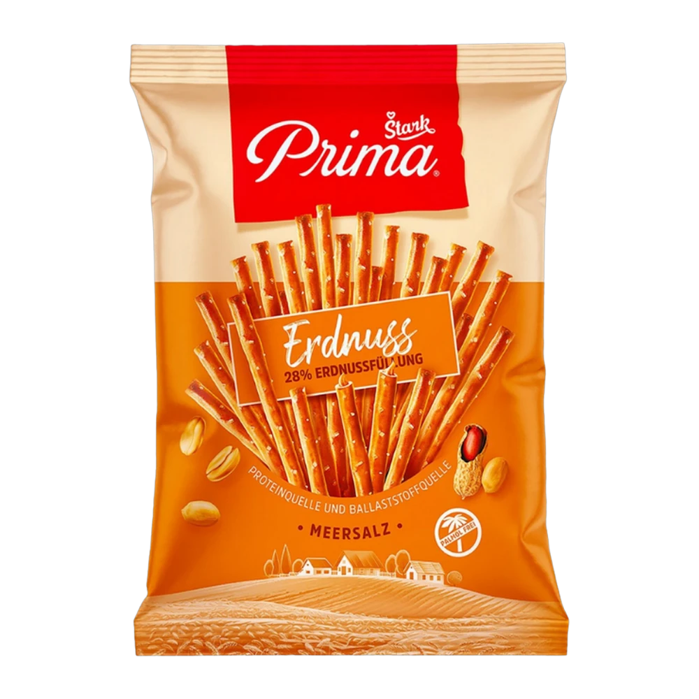 Prima Erdnuss Salzstangen 100gr(1*30)