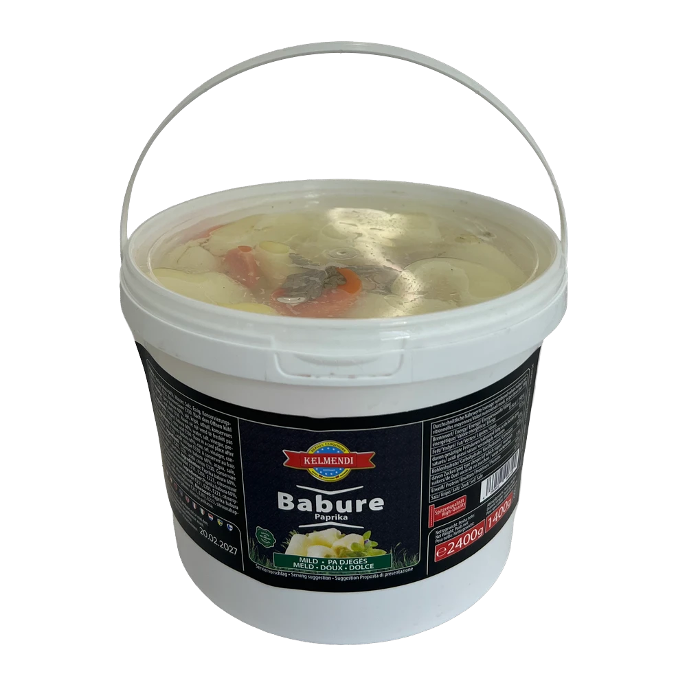 Babure mit Kraut 2,3kg Eimer (1*4)