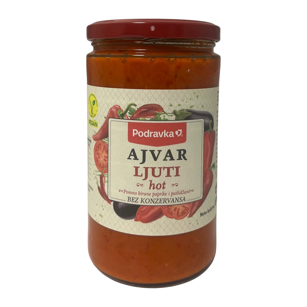 Podravka Ajvar 720 ml Scharf (1*12)