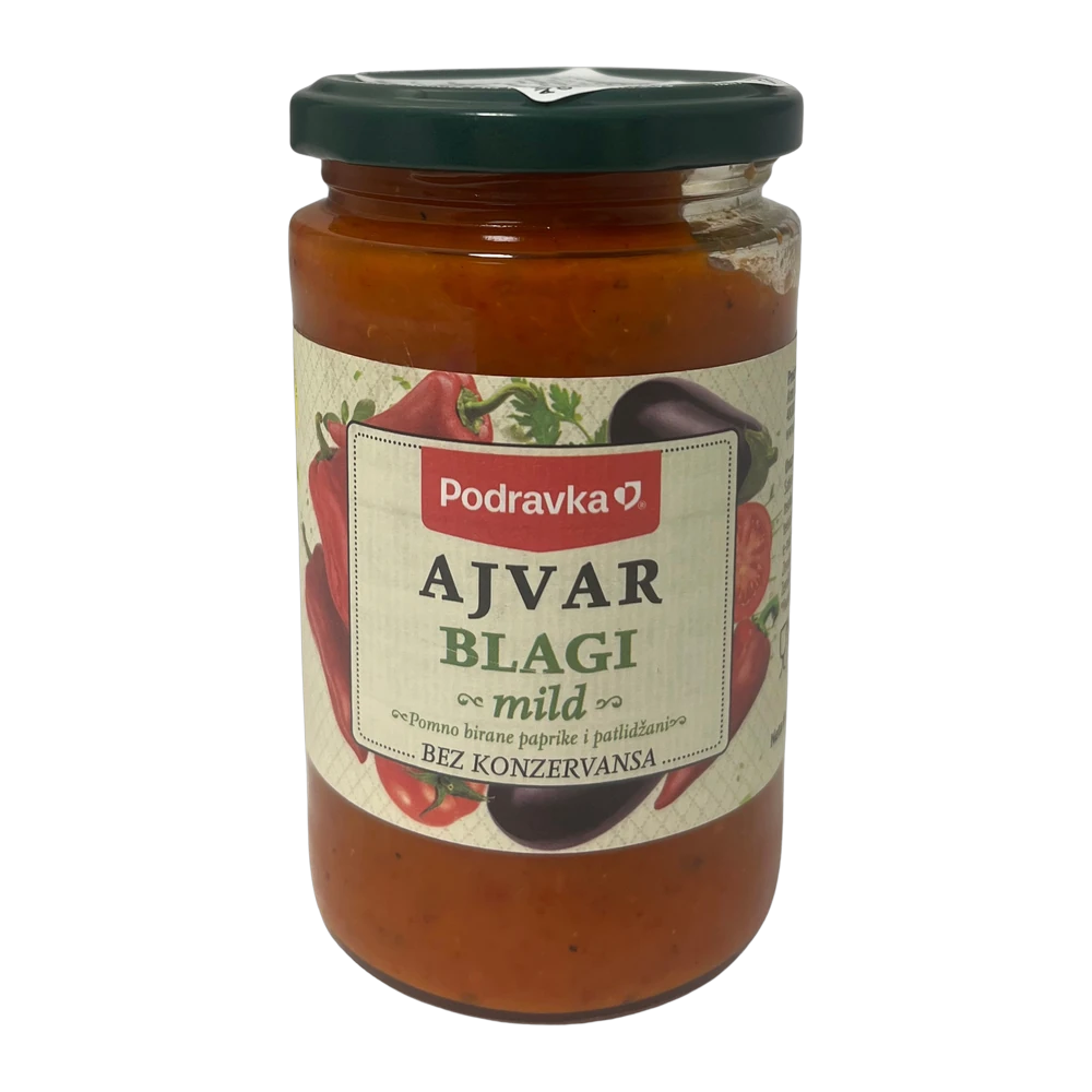 Podravka Ajvar 370 ml Mild (1*12)