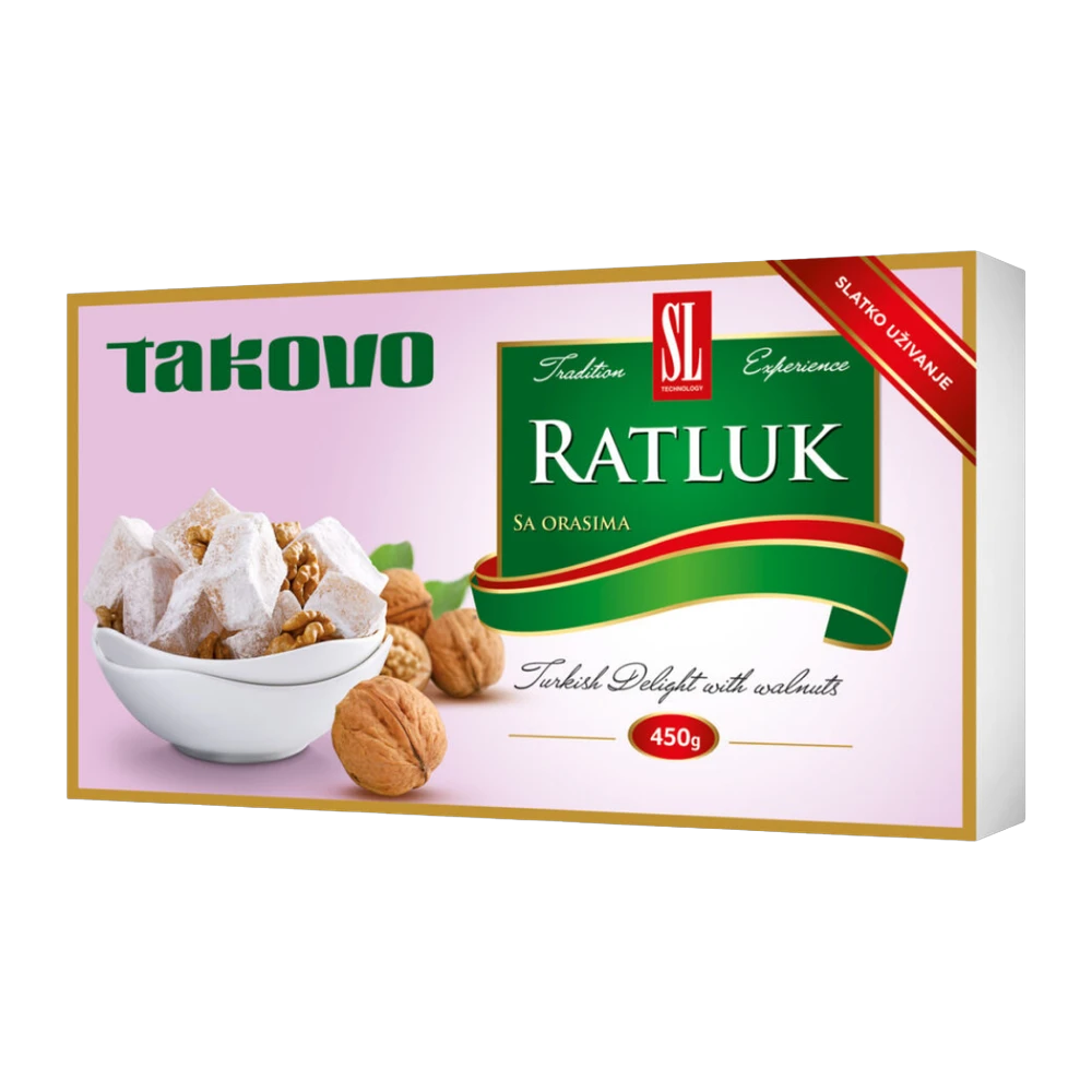 Takovo Ratluk mit Nüssem 450gr (1*12)
