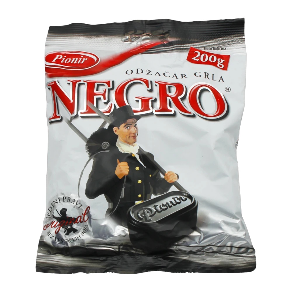 Negro 200 gr (1*20)