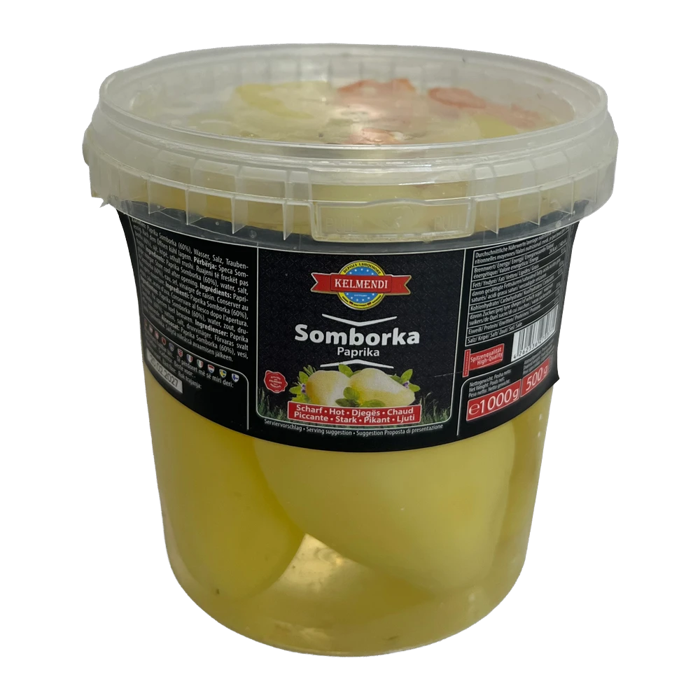 Somborka Paprika scharf 1Kg Eimer (1*6)