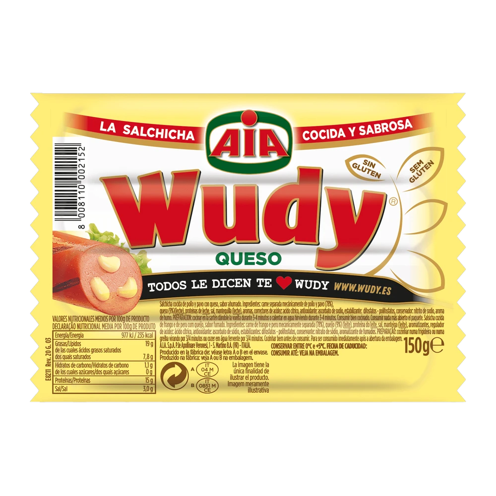 Aia Wudy Promaggio Helal 150gr (1*25)
