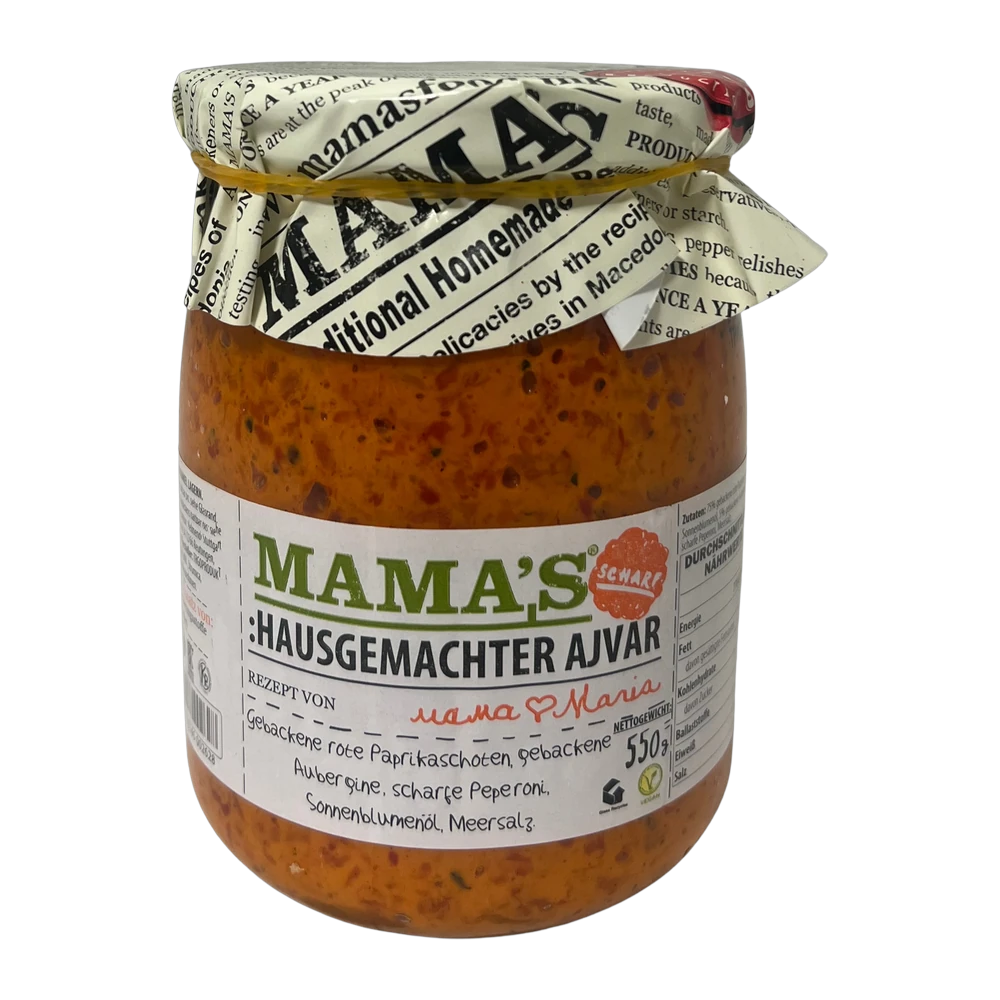 Mama's Ajvar scharf 550gr (1*12)