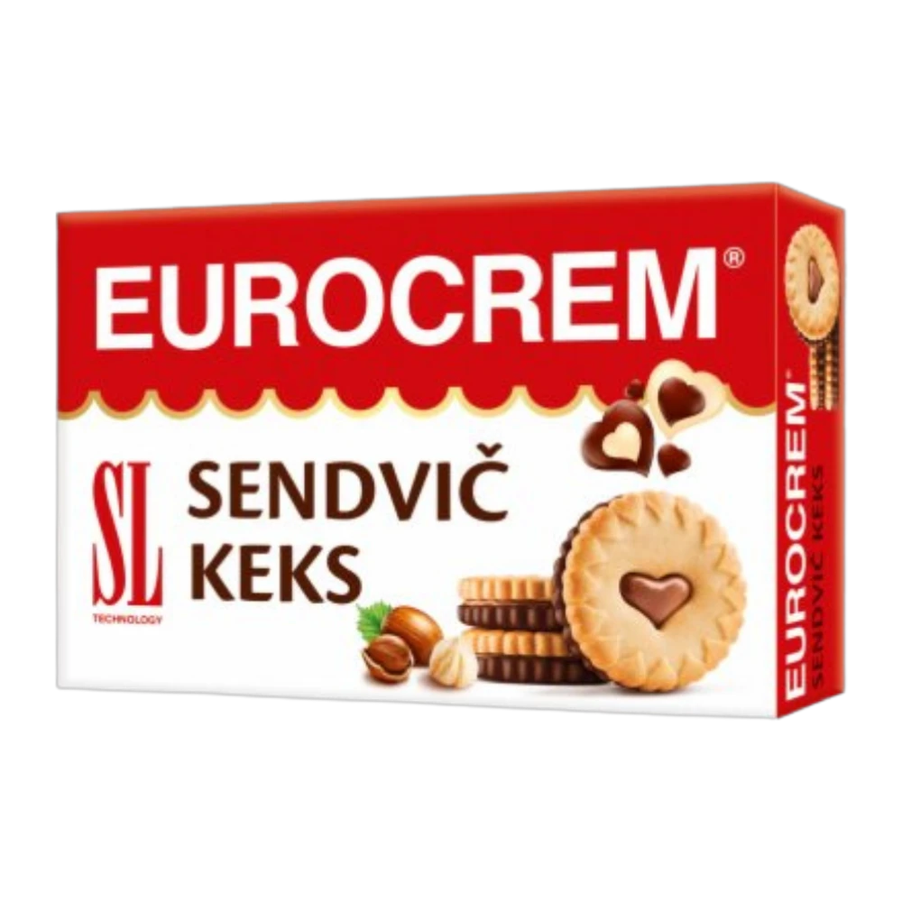 Eurocrem Sandwich cake 250gr (1*16)
