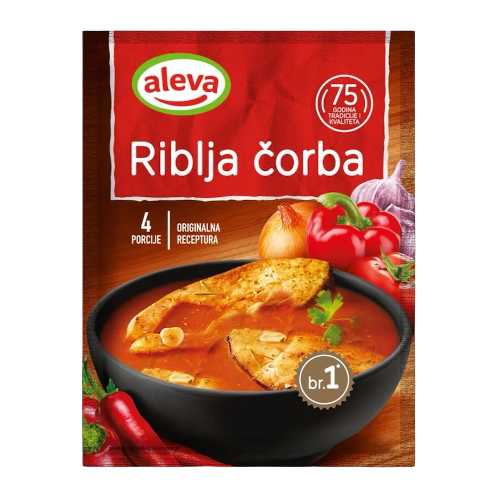 Aleva Würzmischung für Fischsuppe - 90gr (1*12)