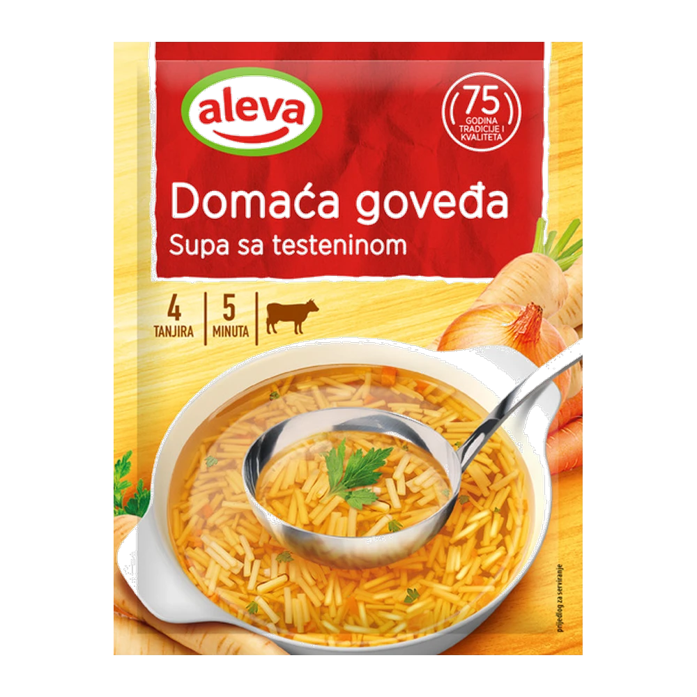 Aleva Hausgemachte Rindersuppe 45g(1*15)