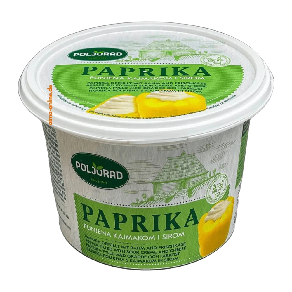 Paprika mit Rahm und Frischkässe 500gr(1*6)