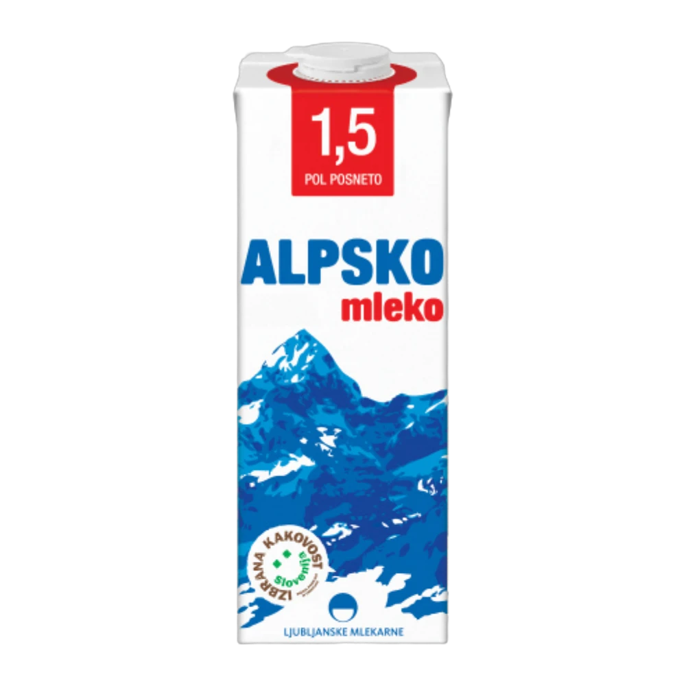 ALPSKO MLEKO 1,5% 1L(*12)