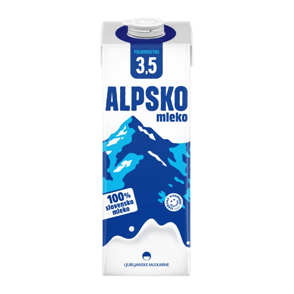 ALPSKO MLEKO 3,5% 1L(*12)