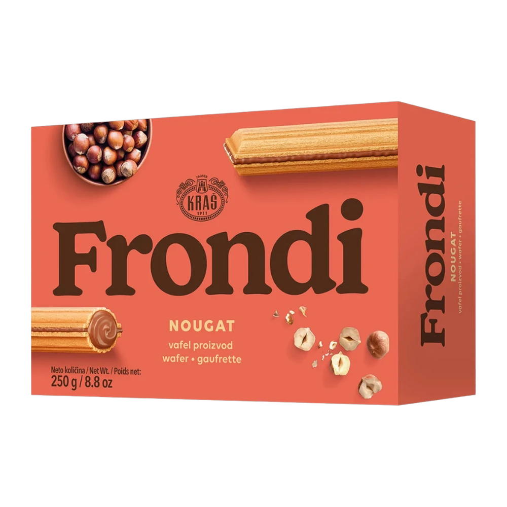Frondi Waffel Nougat 250gr(1*24)