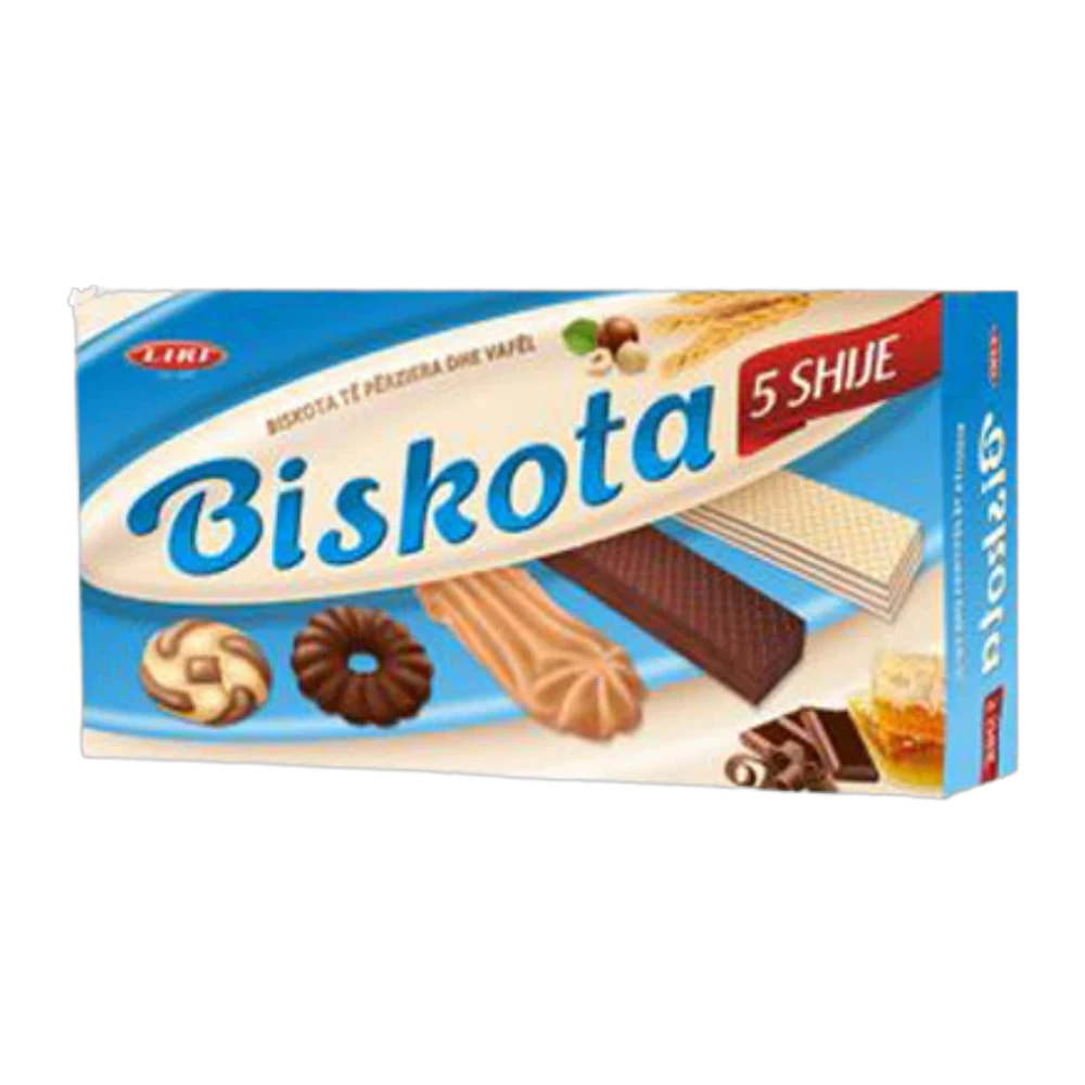 Liri 5 Shije Biscota 230gr (1*15)