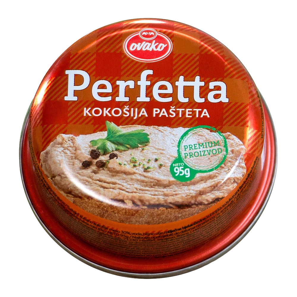 Perfeta Hähnchenbrotaufstrich Ovako mild 95gr(1*30)