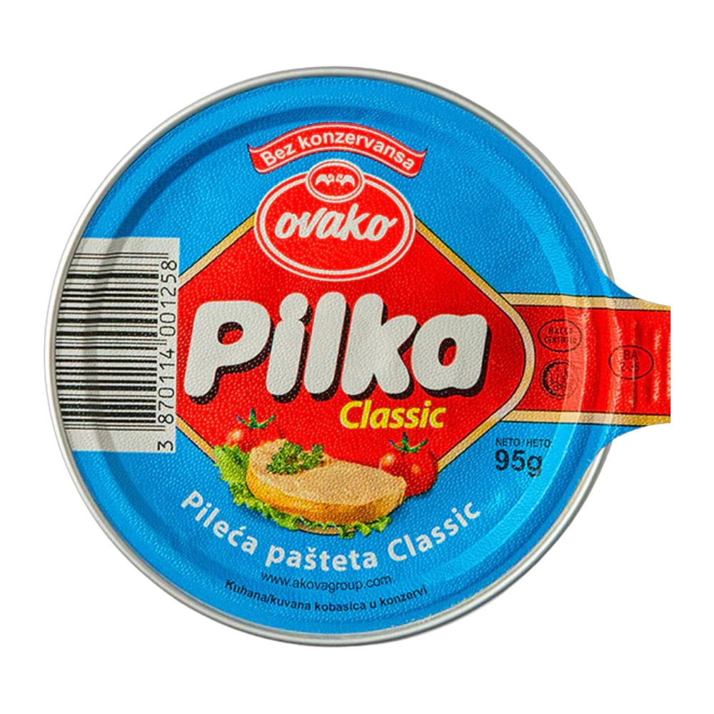 Pilka Classic Pasteta Halal 95gr(1*30)