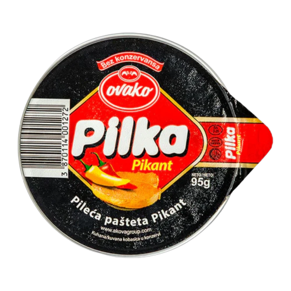 Pilka Pikant Pasteta Halal95 gr (1*30)