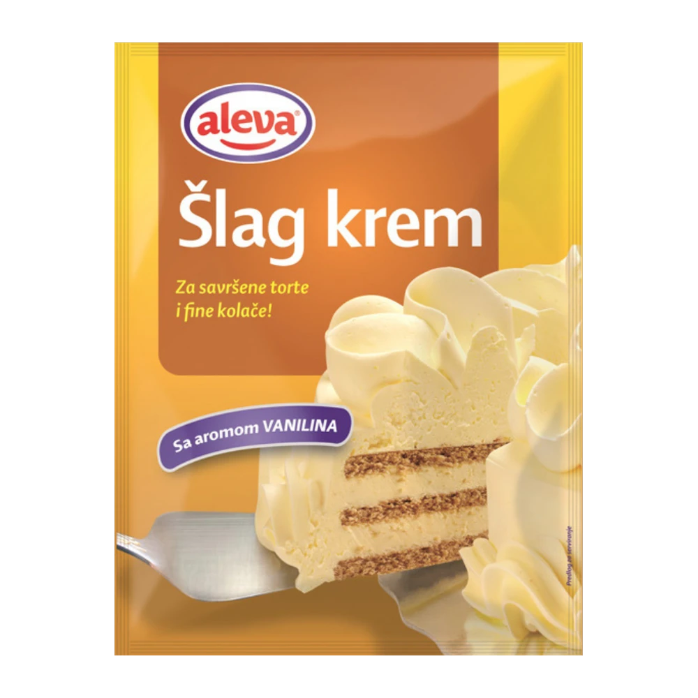 Aleva Schlagcreme Vanile 65gr(1*15)
