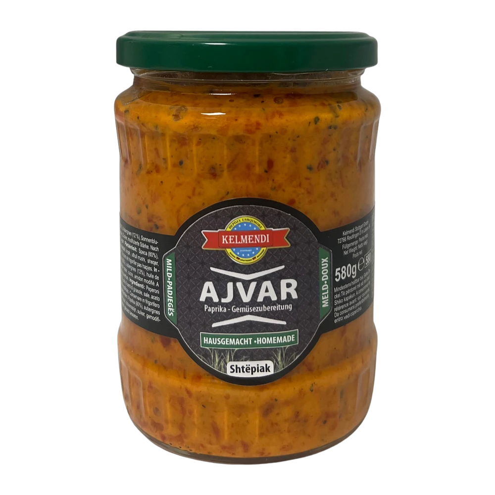 Ajvar Premium Mild Hausgemacht 580ml (1*12)