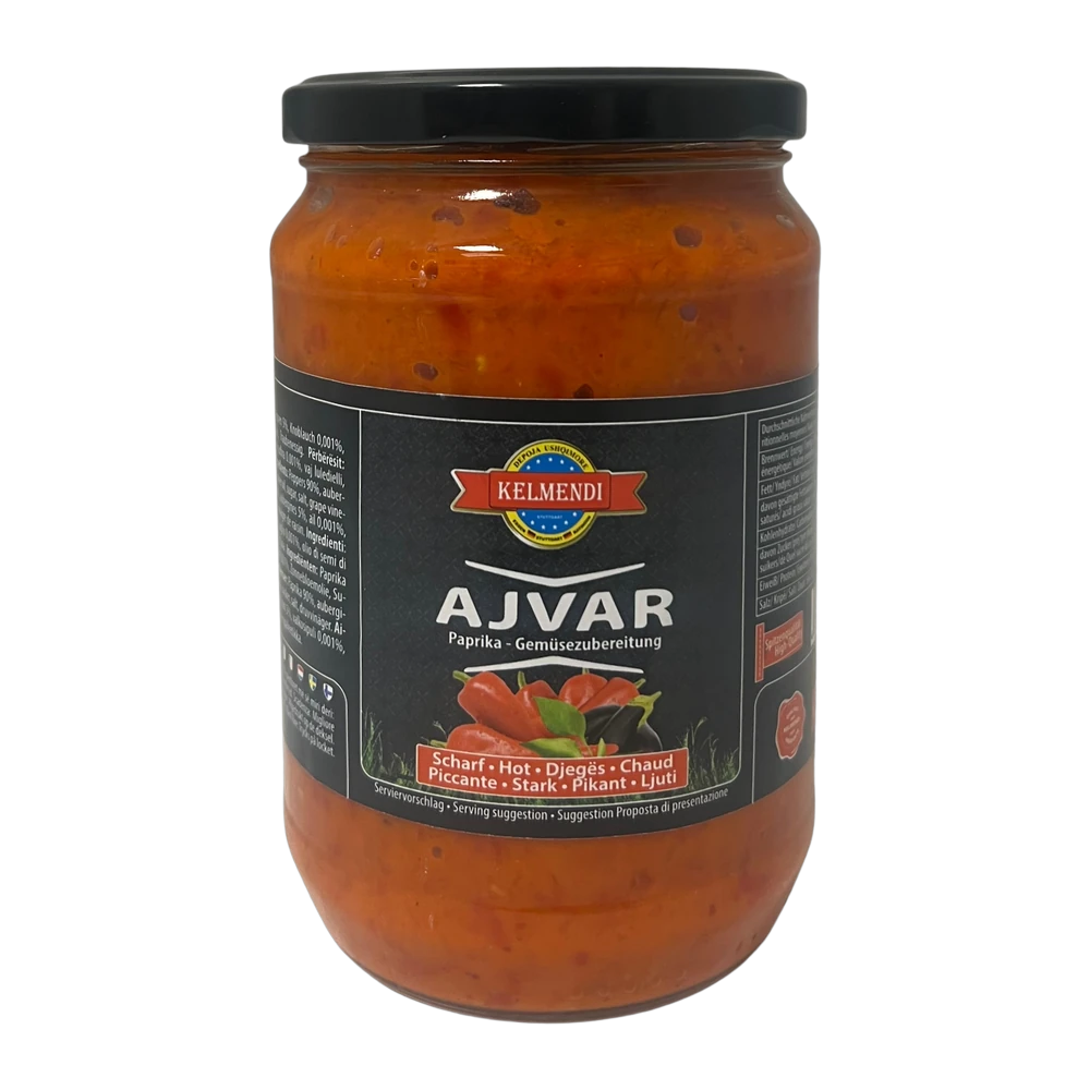 Ajvar Kelmendi Scharf 720gr (1*12)